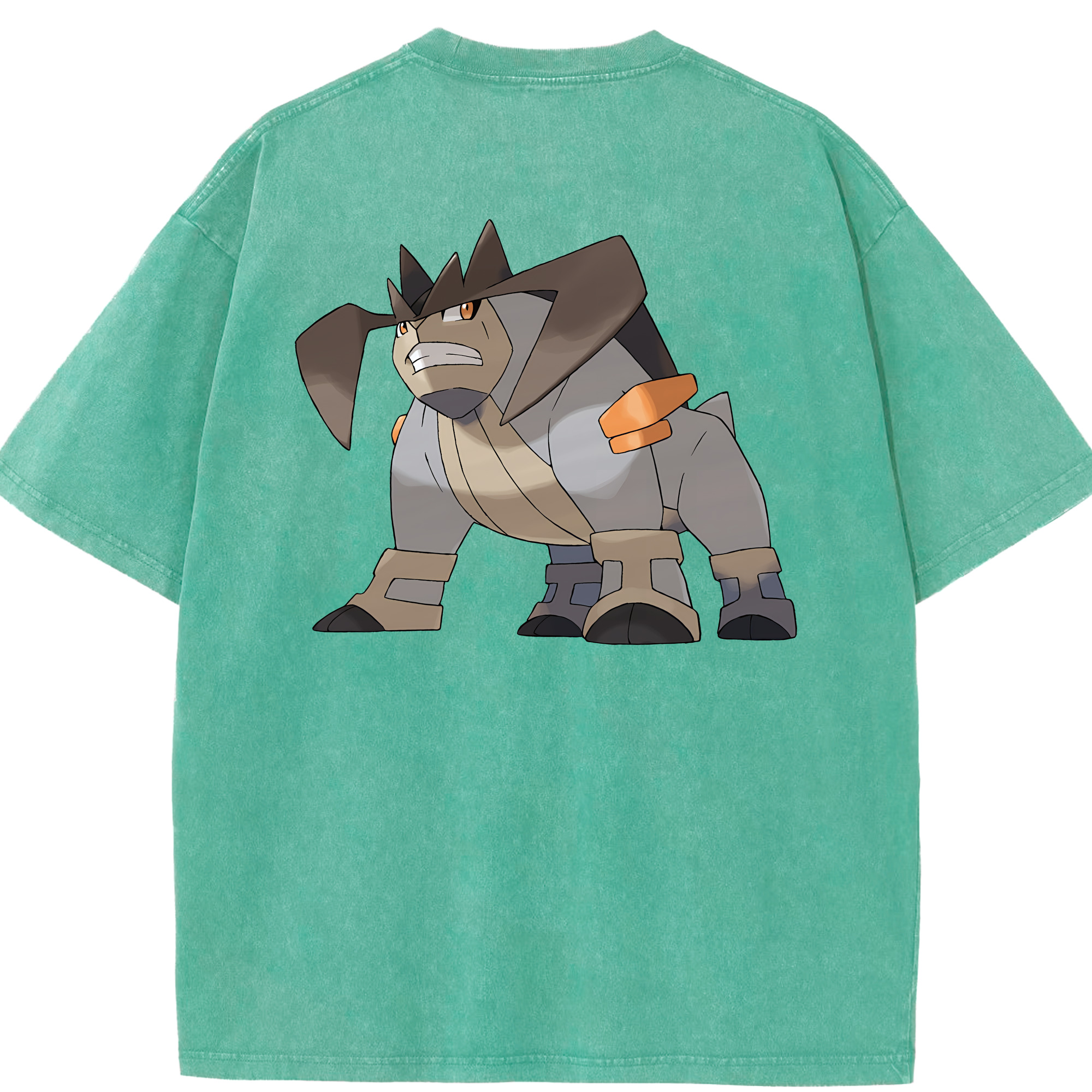 （画像用） ポケットモンスター Pokémon 綿100% ヴィンテージ風 半袖Tシャツ（背面プリント）